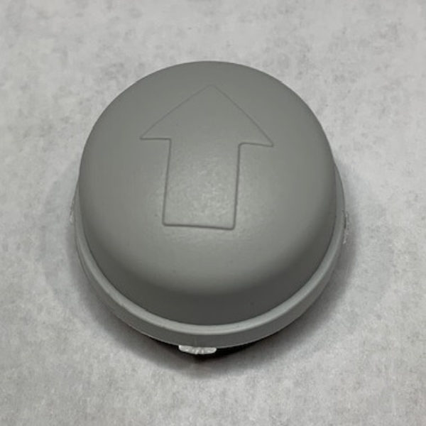 6050-5500-0117, Grey Up Button